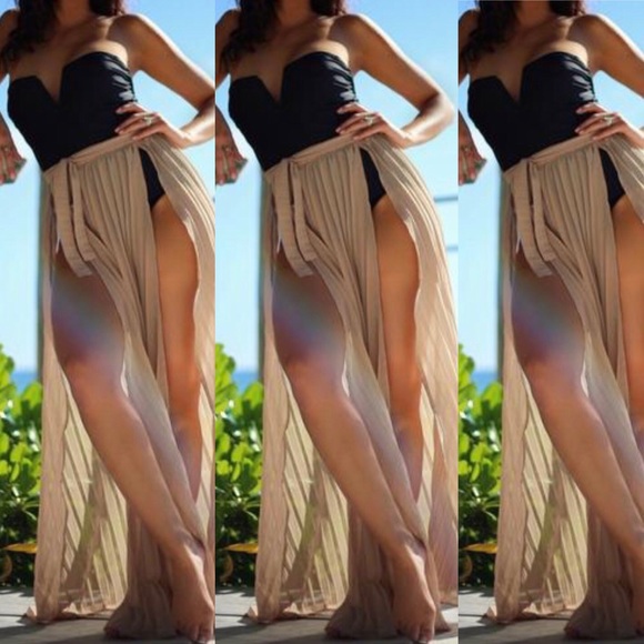 ***PRICE IS FIRM***Black one piece swimsuit - Picture 3 of 5